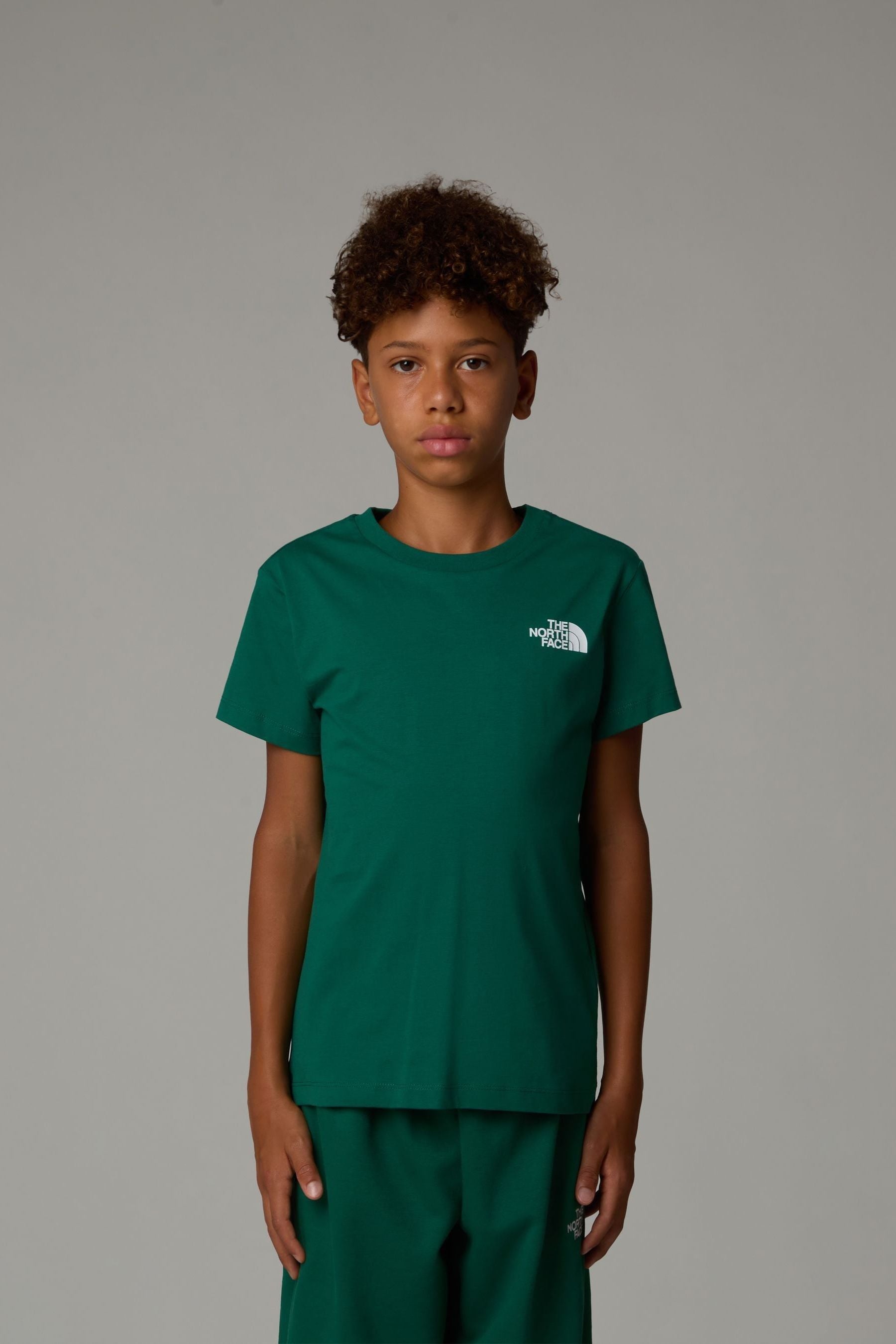 Buy The North Face Green Boys Redbox T Shirt from Next Luxembourg