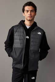 The North Face Black Reaxion Hybrid Gilet - Image 4 of 9