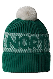 The North Face Green Chrome Retro Cabin Beanie - Image 2 of 2