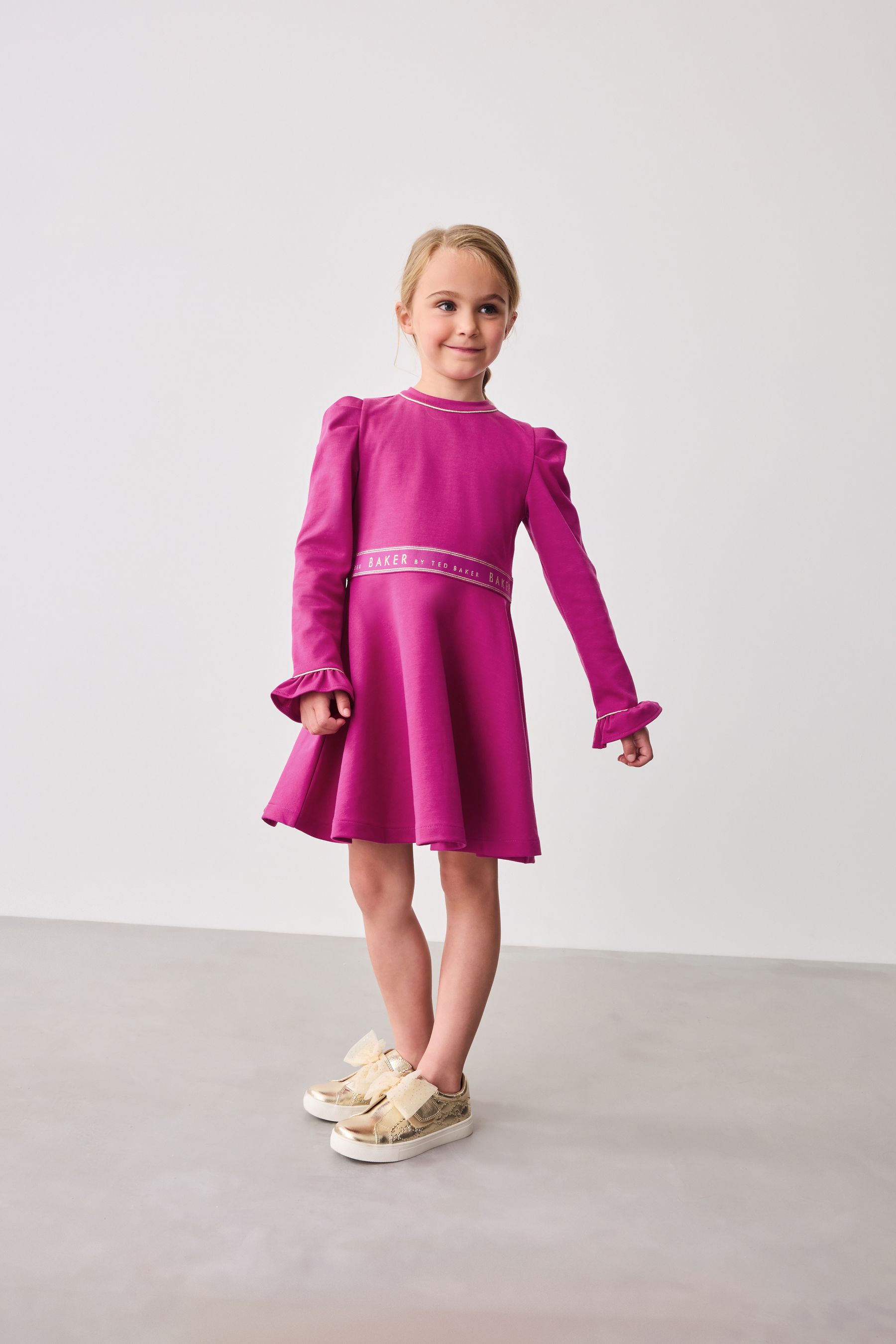 Pink ponte dress 2025