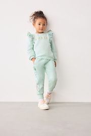 Baker by Ted Baker (0-6yrs) Frill Sweater and Jogger Set - Image 1 of 10