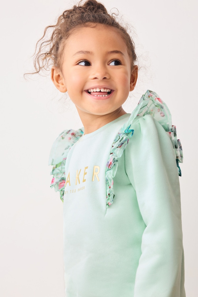 Baker by Ted Baker (0-6yrs) Frill Sweater and Jogger Set - Image 4 of 10