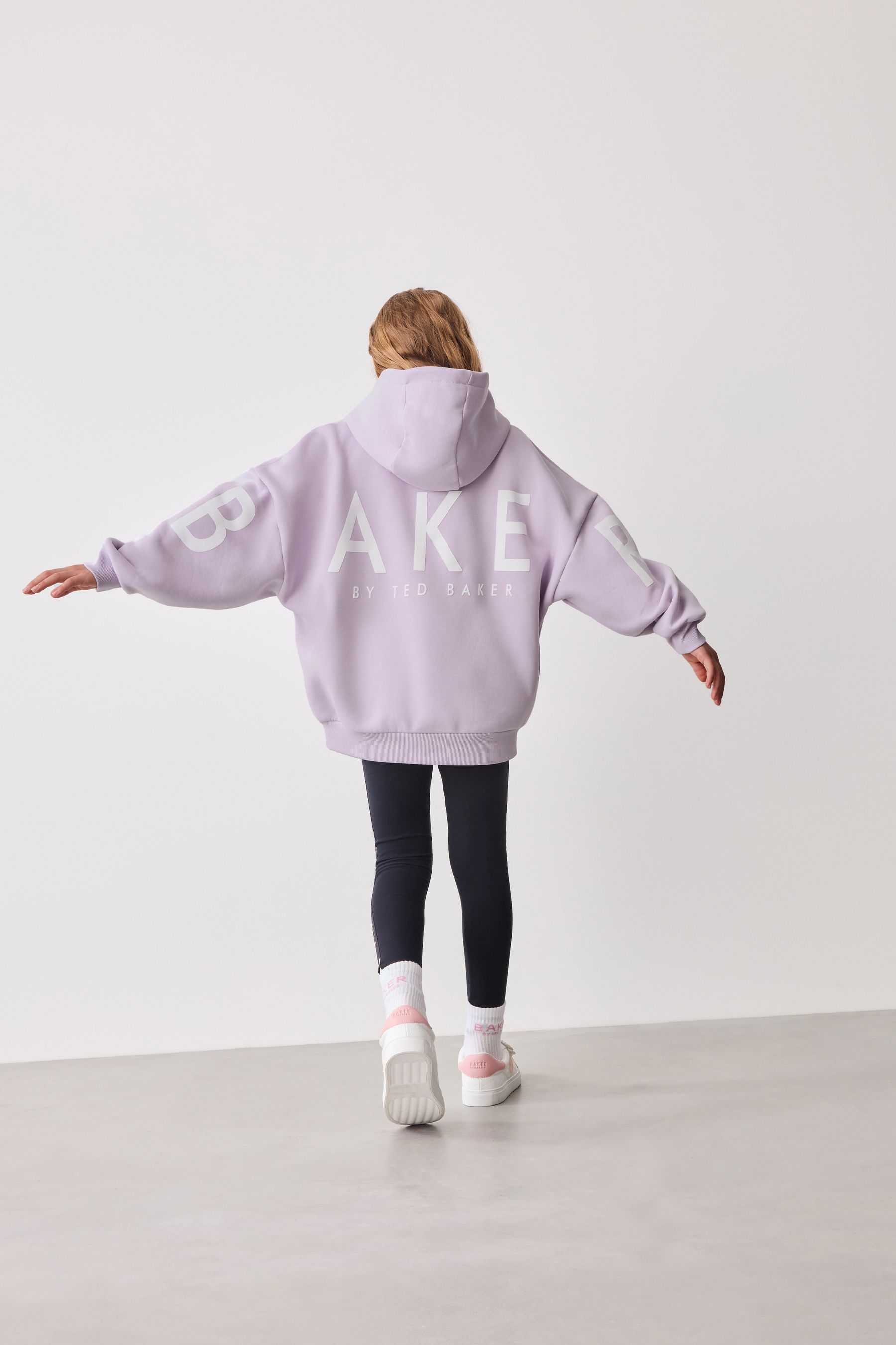 Buy Baker by Ted Baker Back Print Logo Hoodie from the Next UK online shop