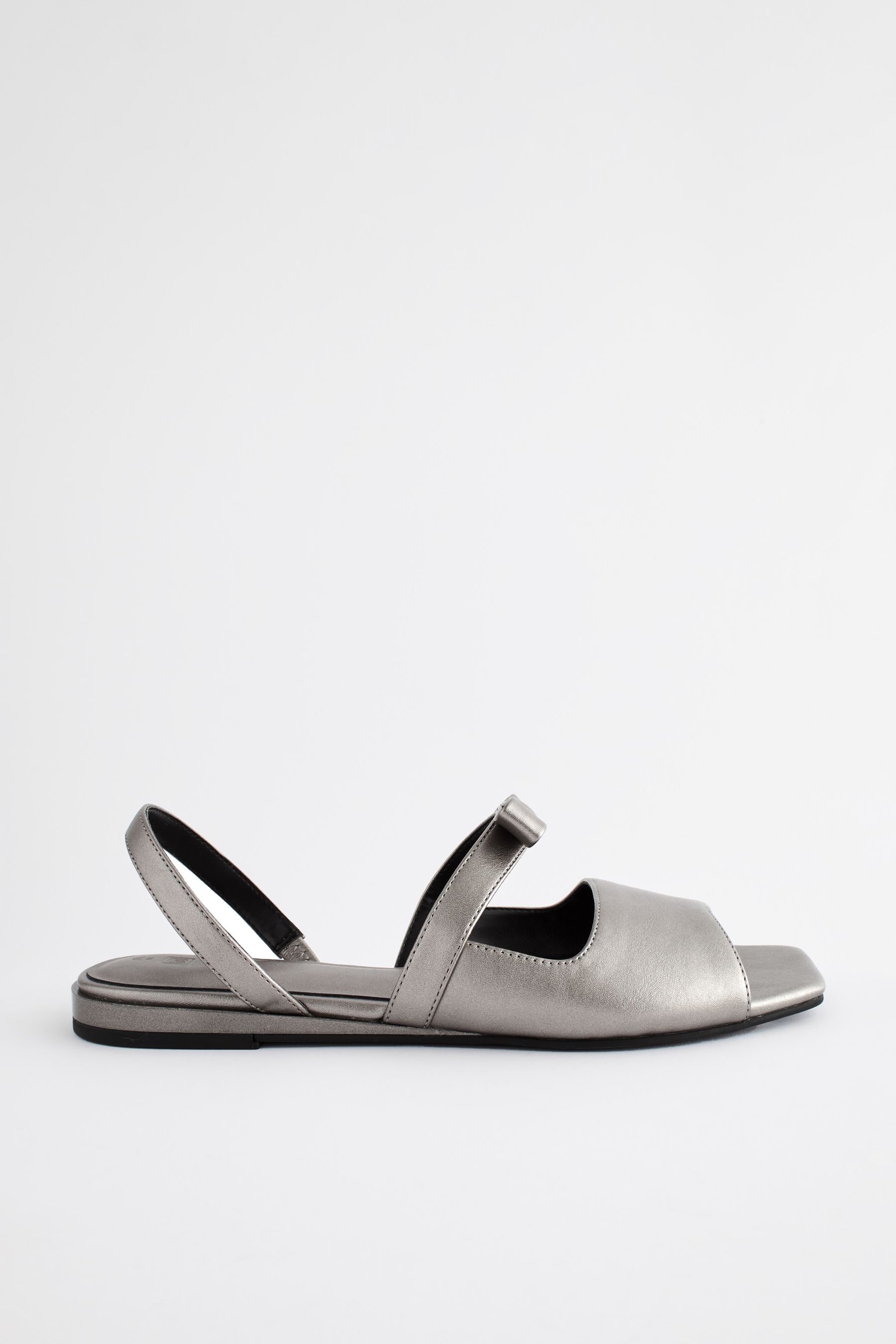 Wide fit peep toe slingbacks top