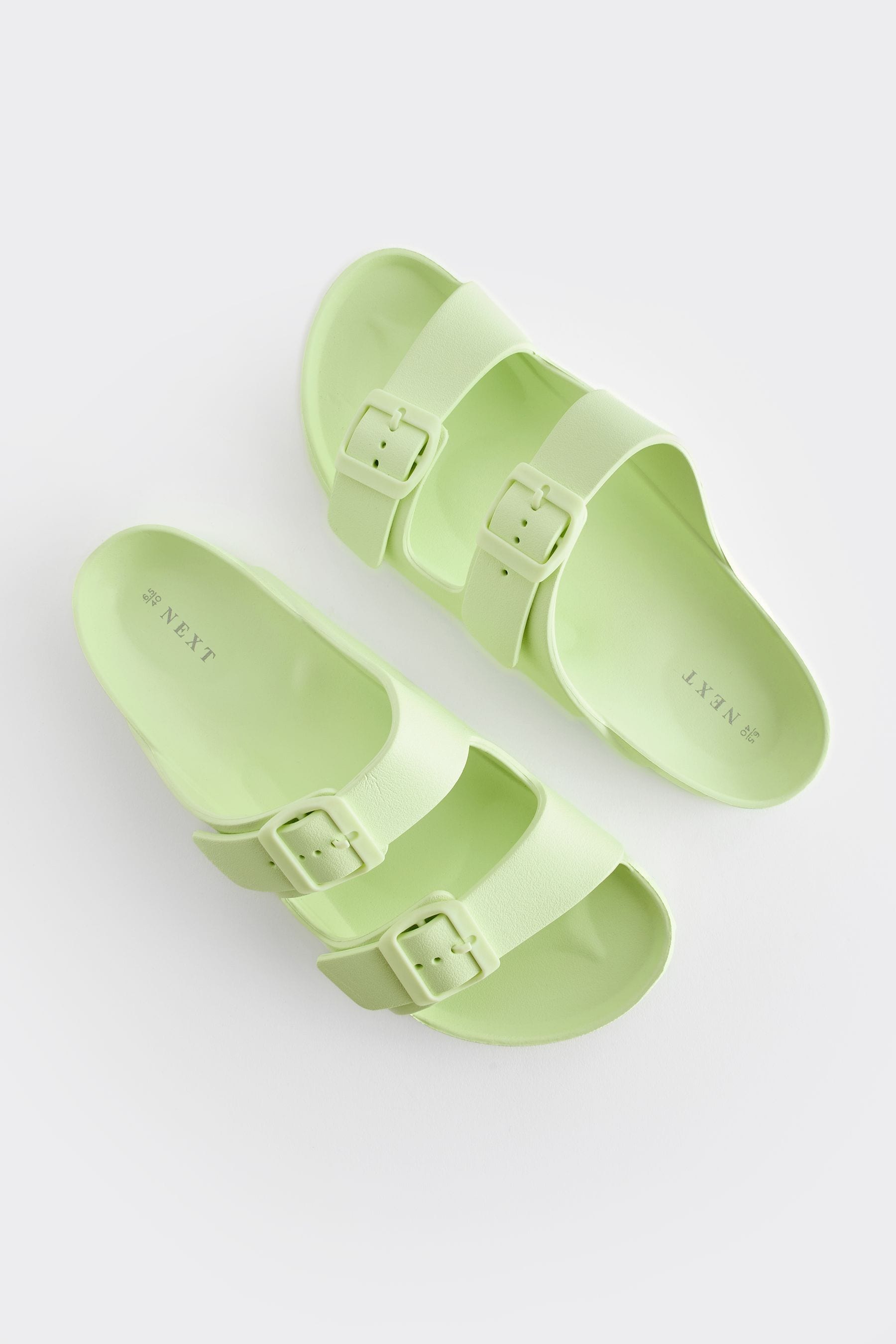 Pastel green sandals new arrivals