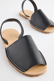 Black Standard/Wide Fit Beach Sandals - Image 5 of 7