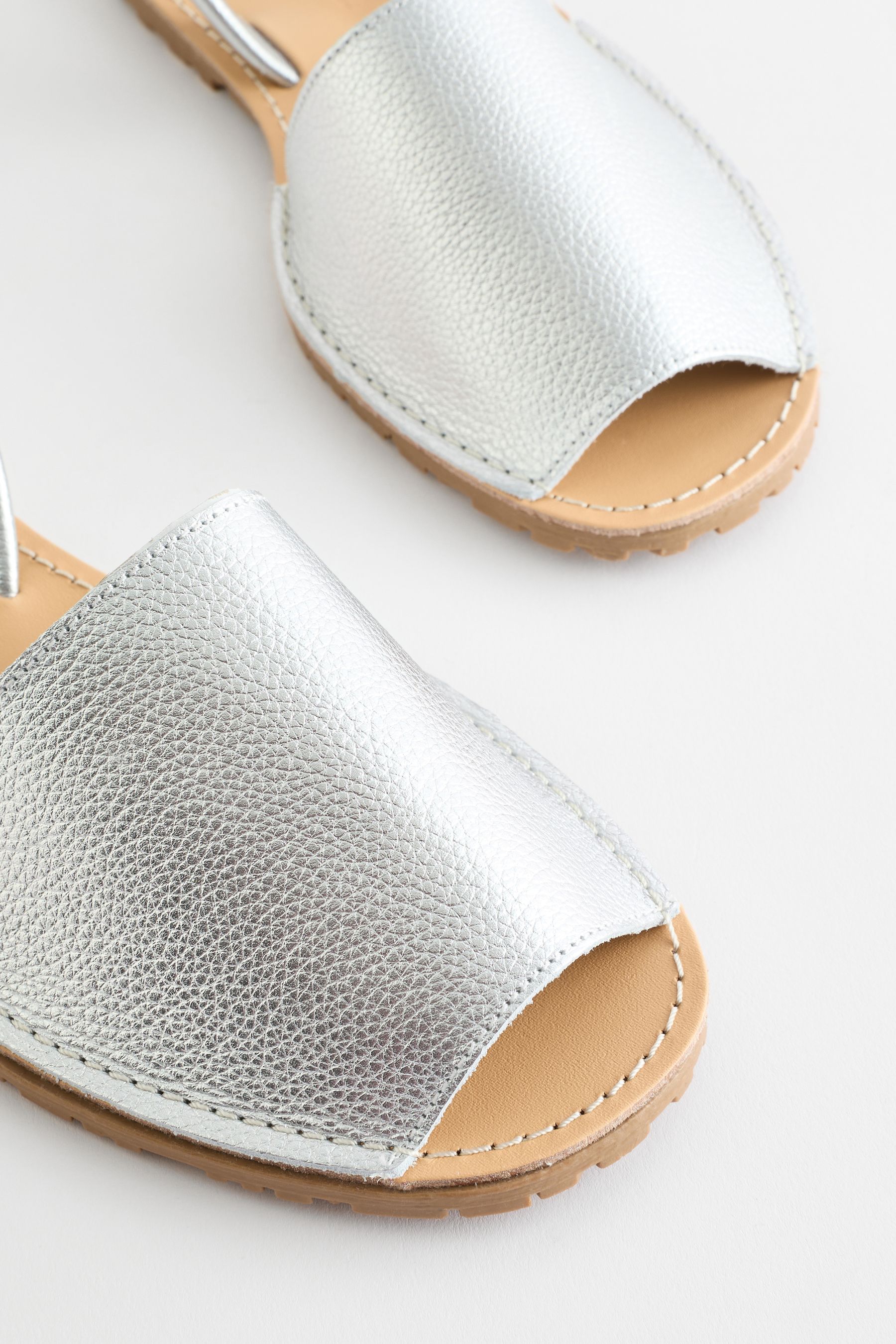 Buy Silver Beach Sandals from the Next UK online shop