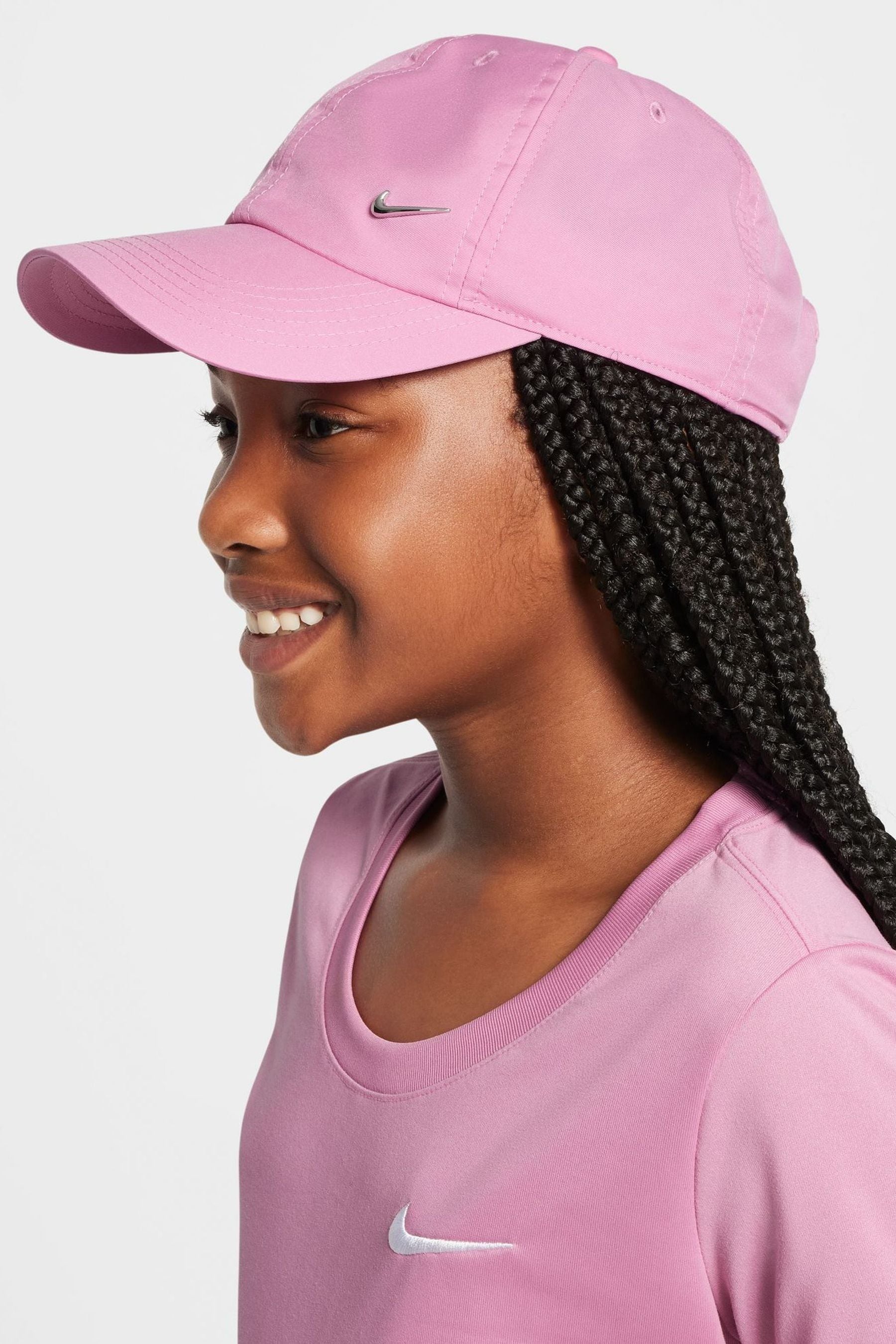 Pink nike dri fit hat shop