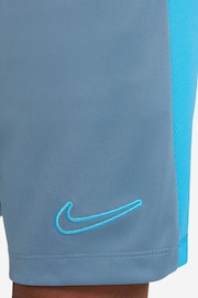 Nike Agean Blue/Baltic Blue Kids Dri-FIT Academy23 Football Shorts - Image 4 of 4