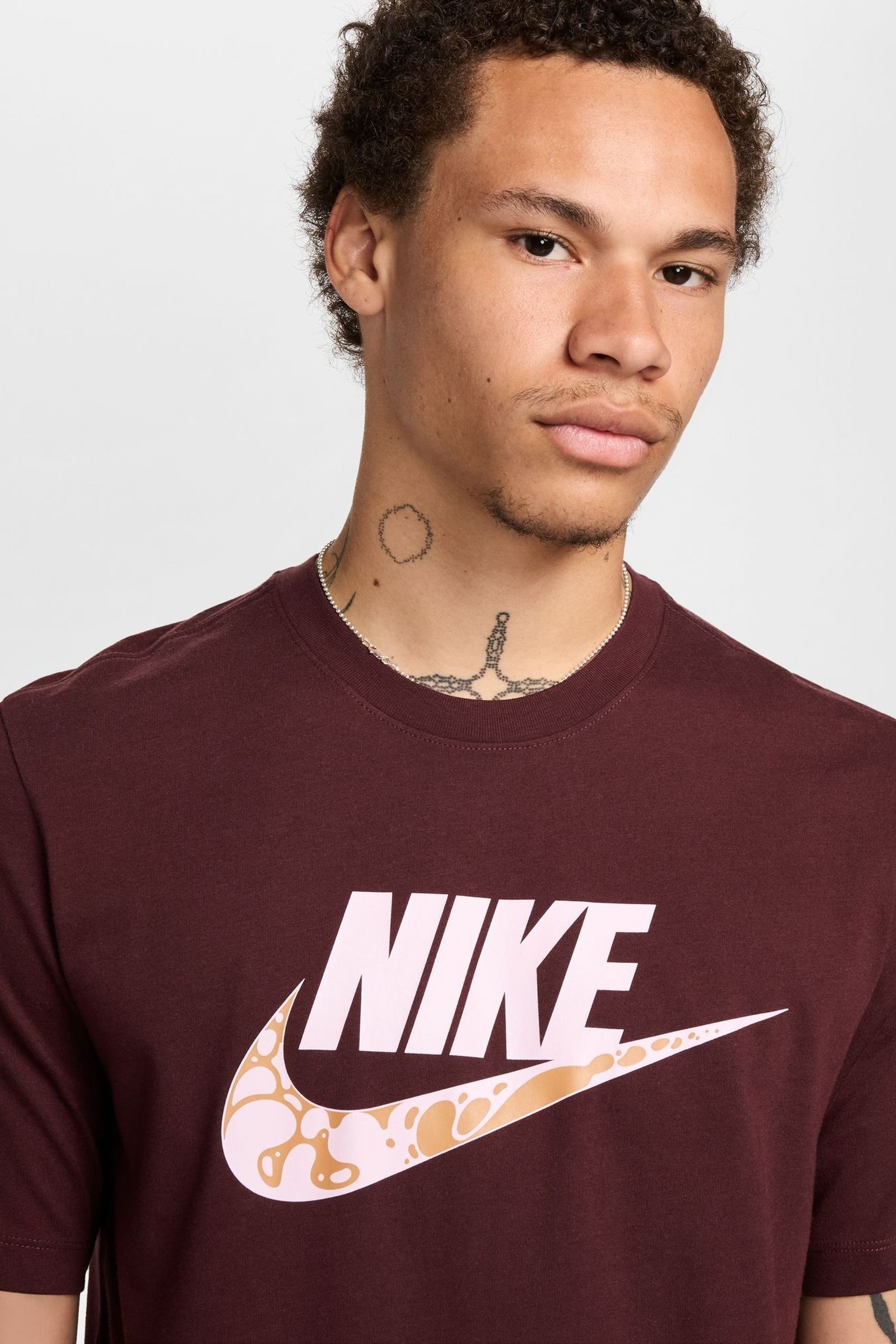 Burgundy crush nike shirt top