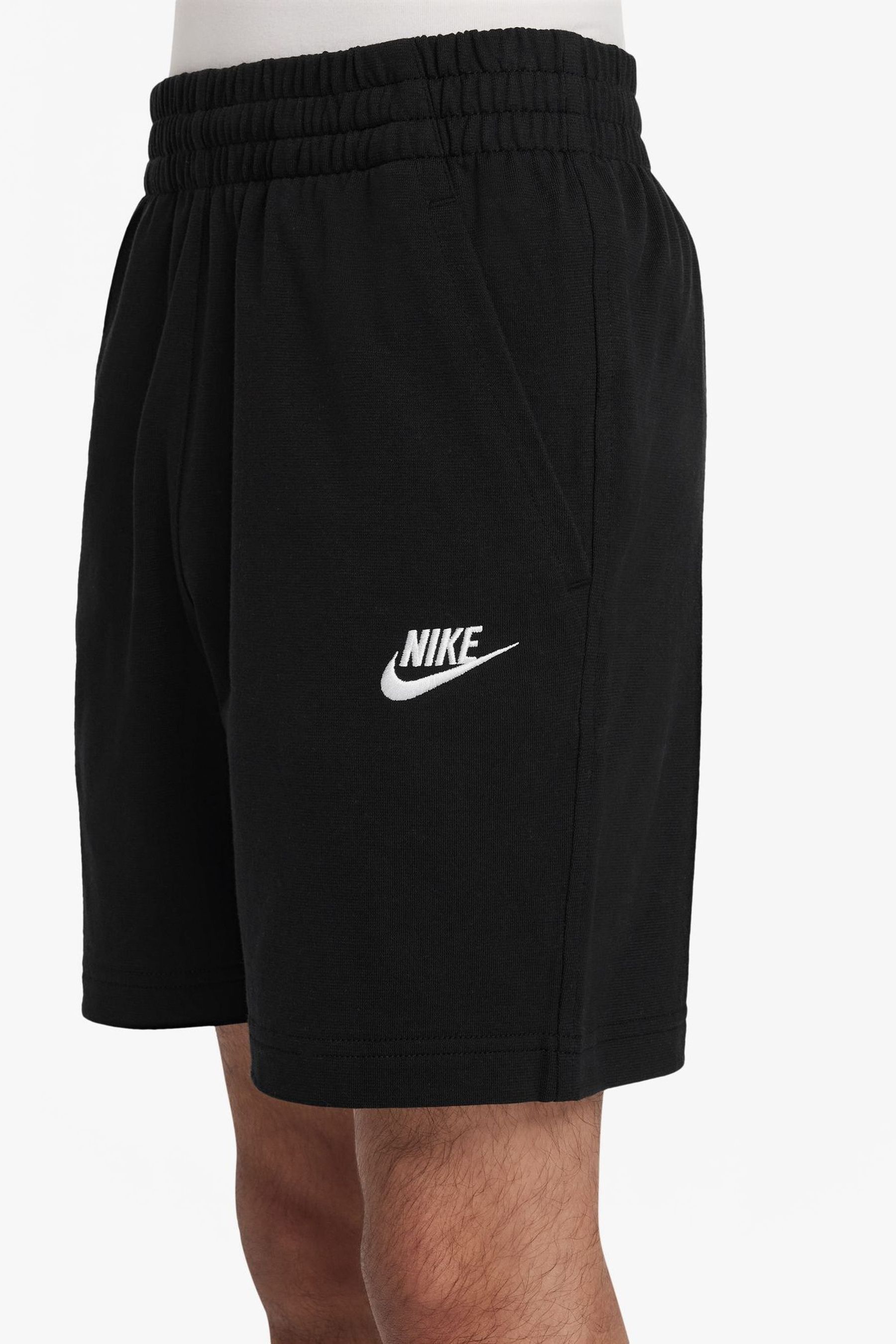 Buy Nike Black 100 Cotton Sportswear Club Shorts from Next Luxembourg