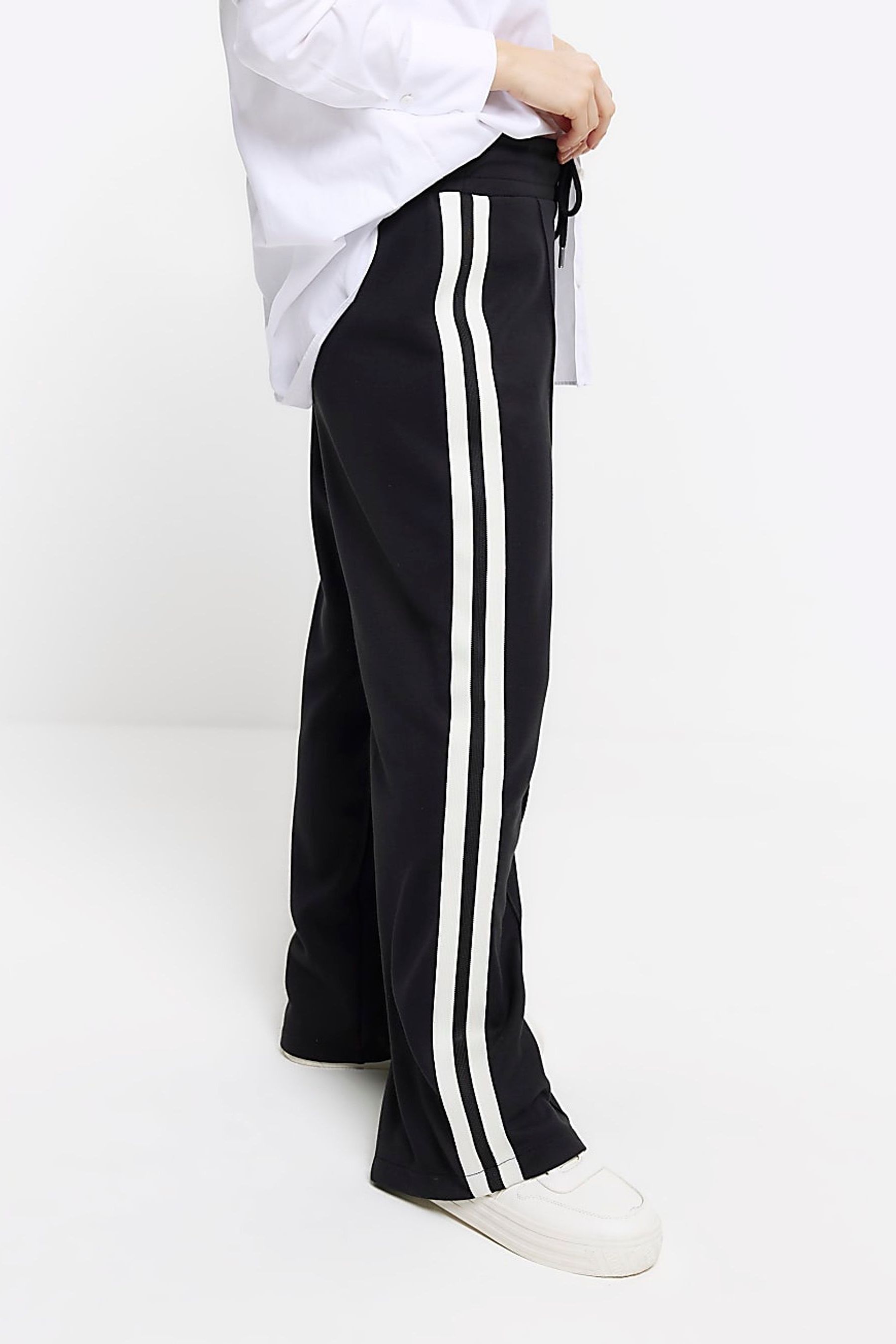 Petite side stripe joggers online