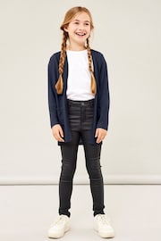 Name It Blue Knitted Cardigan with Pockets - Image 1 of 4