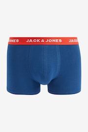 JACK & JONES Blue Boxer Shorts 5 Pack - Image 5 of 11