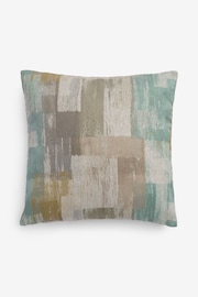 Green Abstract Printed Cushion - Image 3 of 5