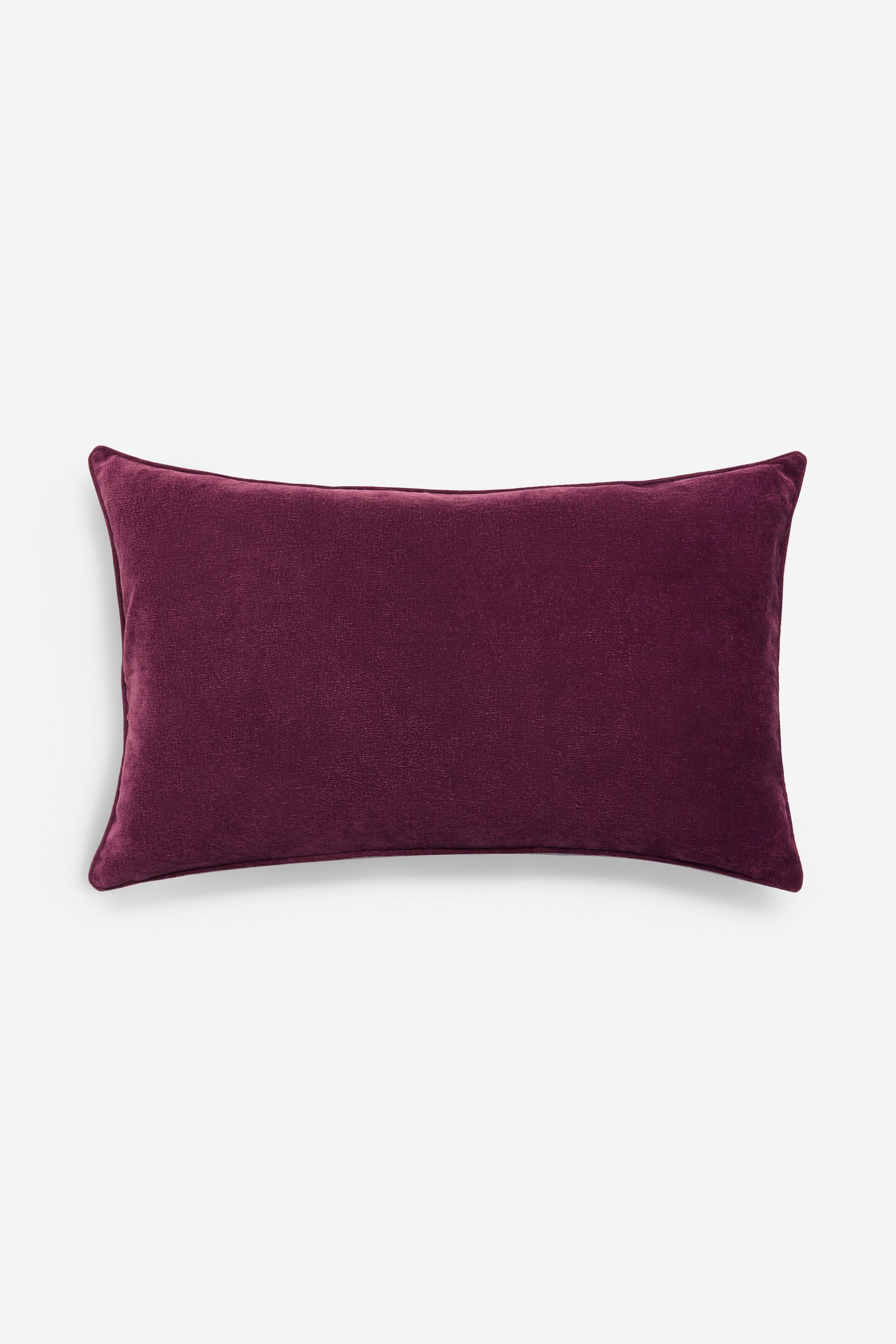 Buy Plum Purple 40 x 59cm Soft Velour Cushion from Next Canada