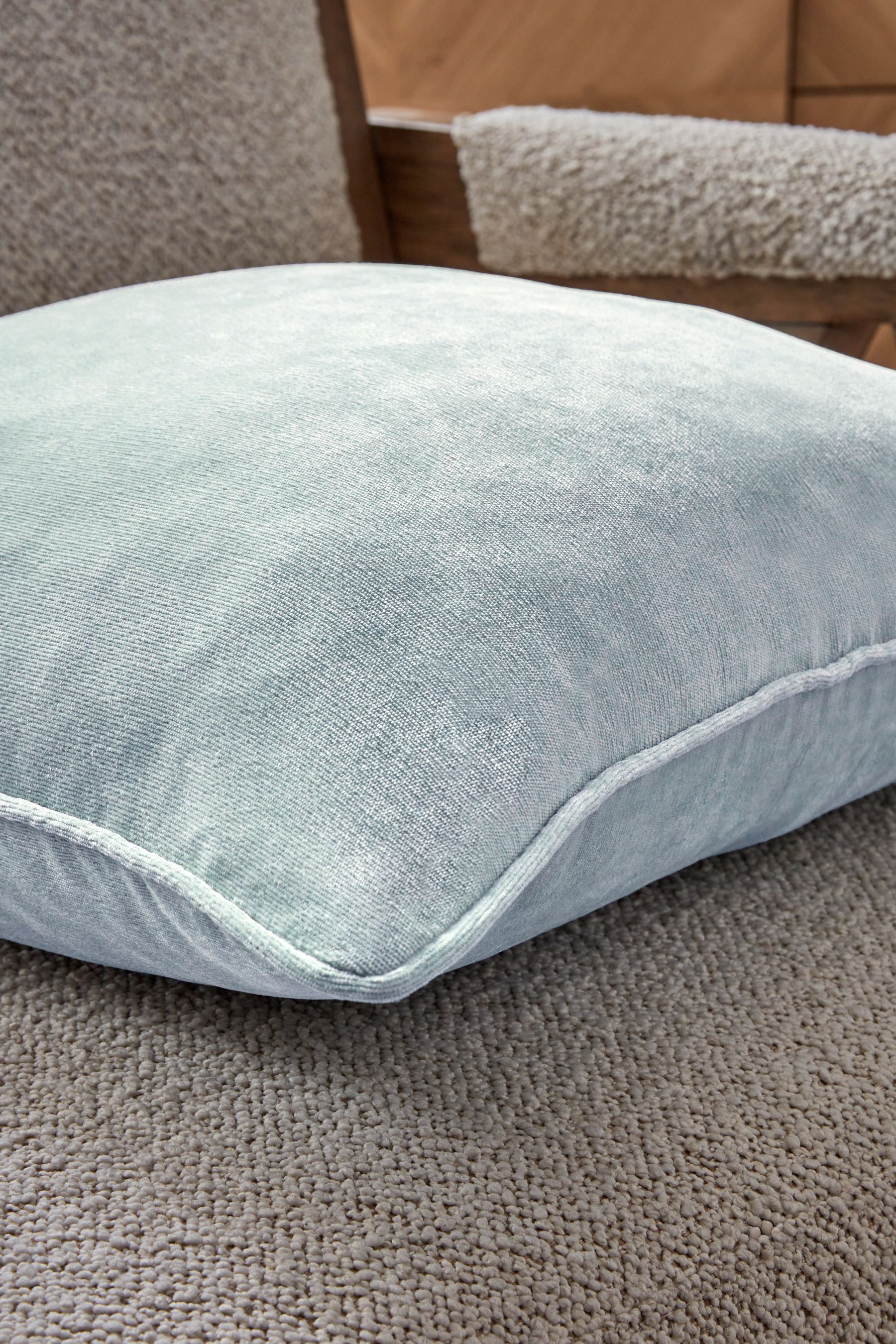 Next velour cushions online