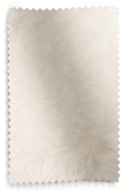 Bronx Frame, Oslo Faux Fur Light Natural Abel Wooden Rattan Accent Chair - Image 9 of 9