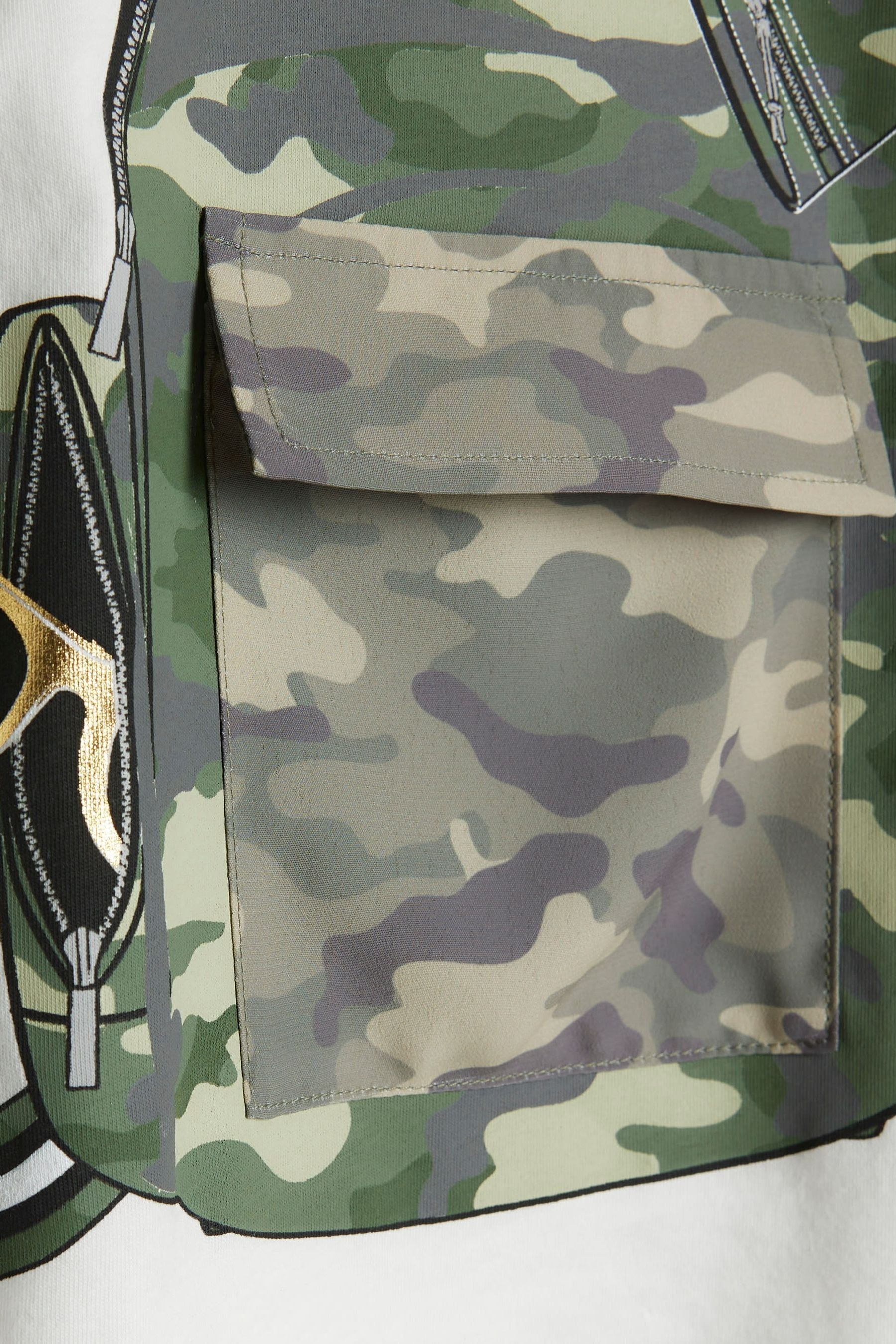 River island camo pants store