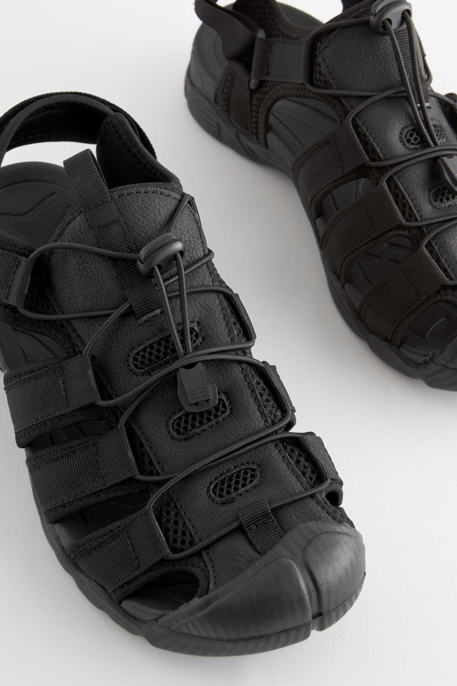 Buy Black EDIT Fisherman Sandals from Next Australia