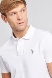 U.S. Polo Assn. Regular Fit Pique Polo Shirt - Image 4 of 8