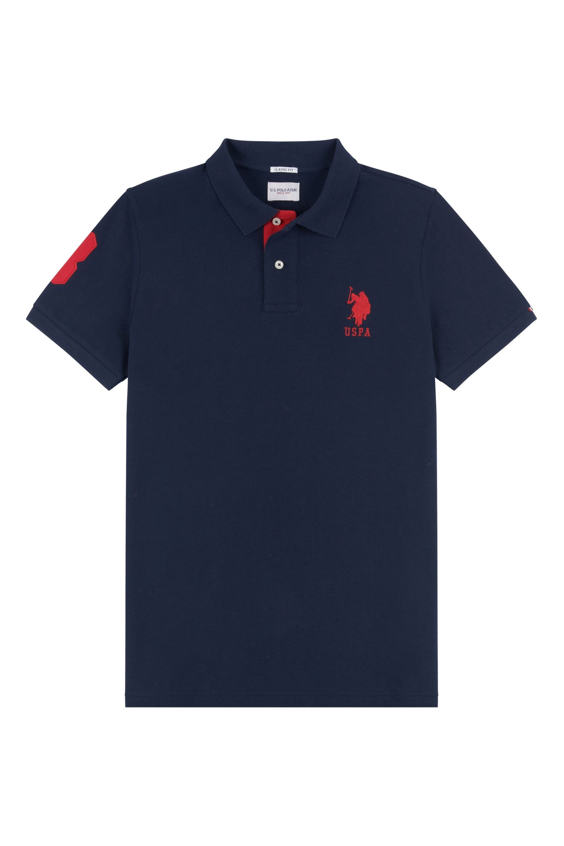 Us polo navy blue shirt discount