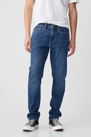 Gap Mid Indigo Blue Stretch Slim GapFlex Jeans - Image 2 of 9