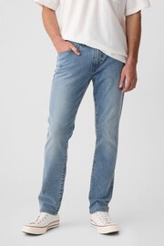 Gap Light Wash Blue Stretch Slim GapFlex Jeans - Image 1 of 7