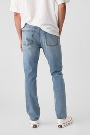 Gap Light Wash Blue Stretch Slim GapFlex Jeans - Image 2 of 4