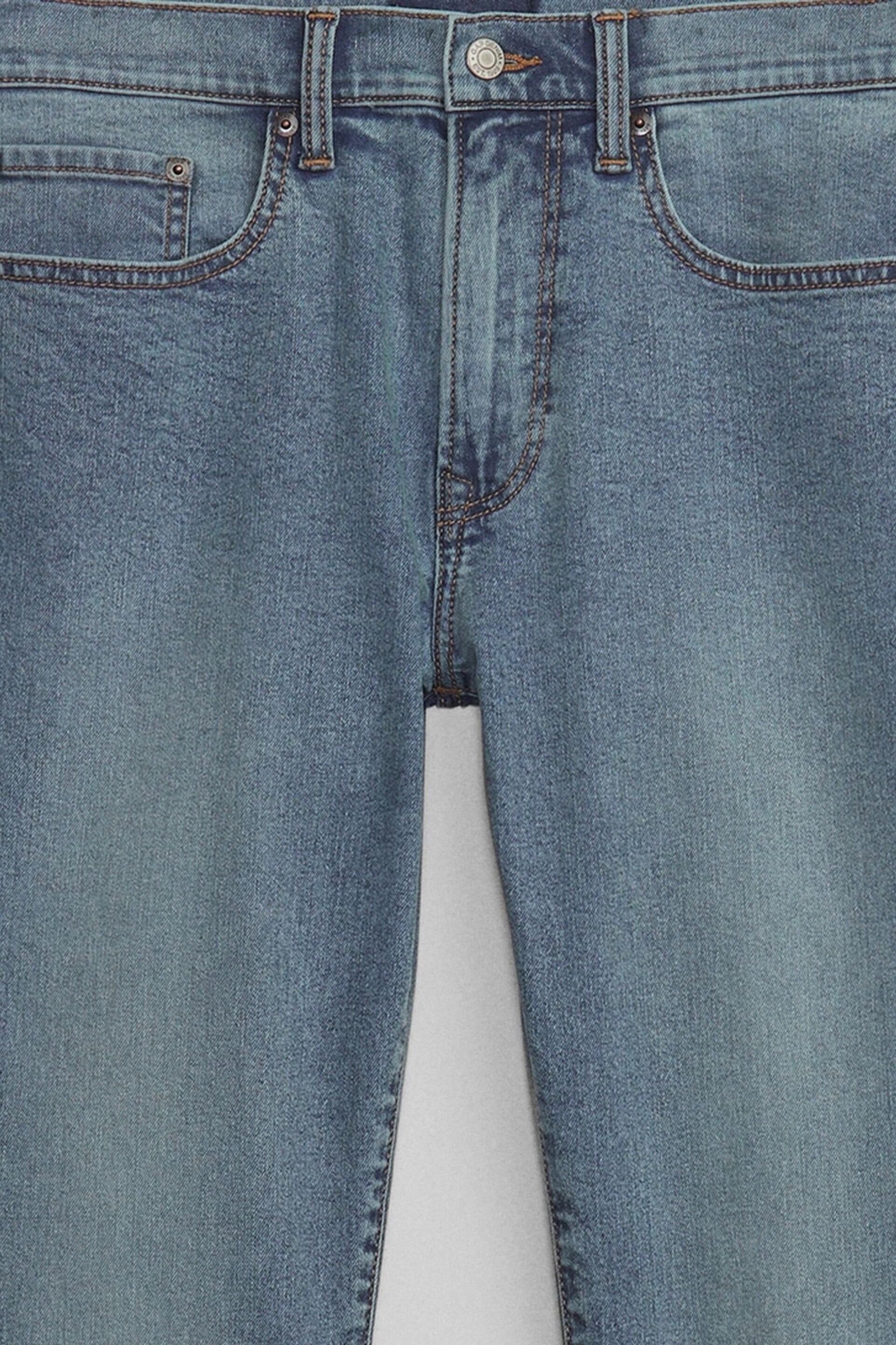 Gap Light Wash Blue Stretch Slim GapFlex Jeans - Image 7 of 7