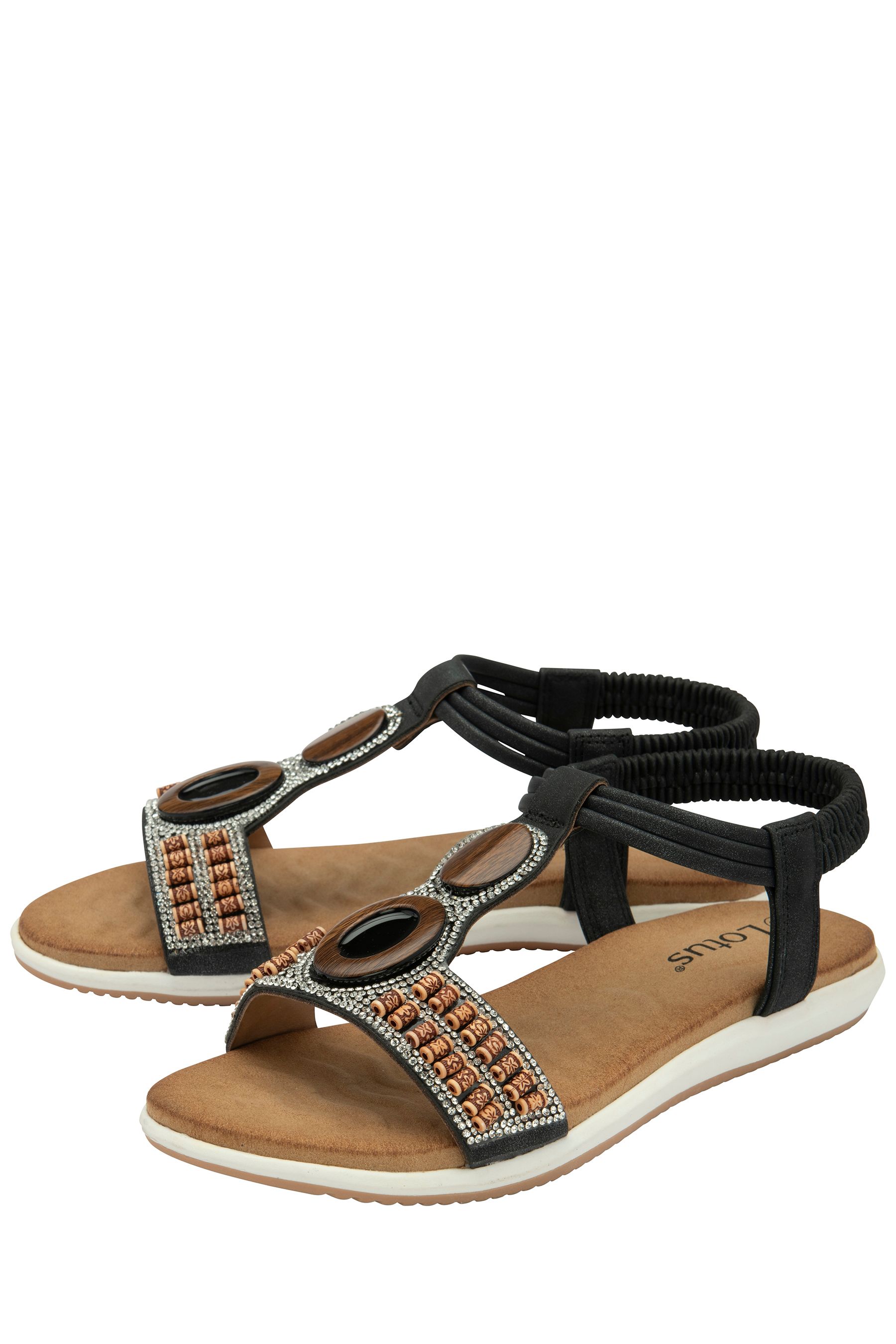 Lotus Women s Casual Low Wedge Sandals