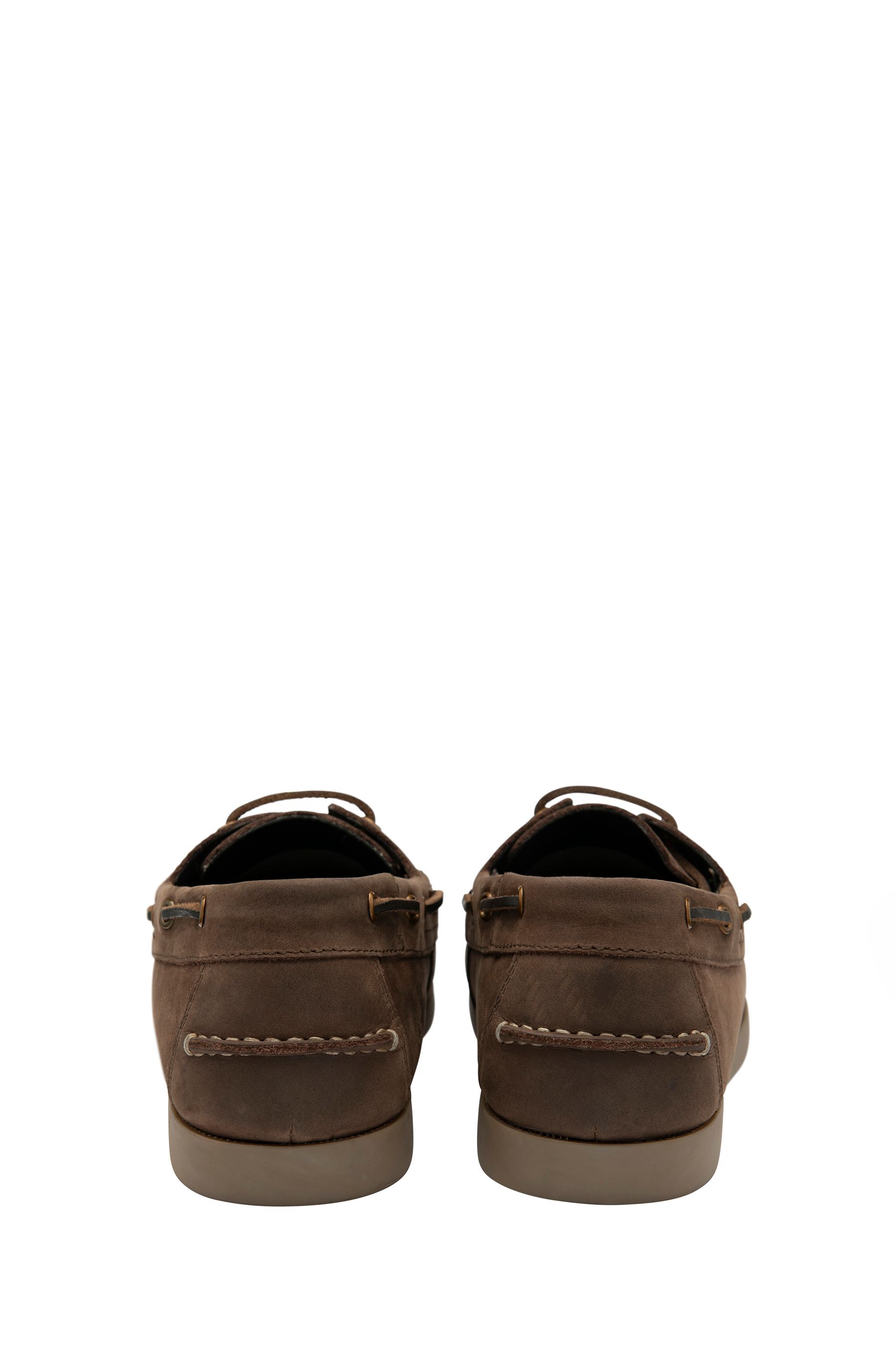 Buy Lotus Brown Leather Boat Shoes from Next Canada