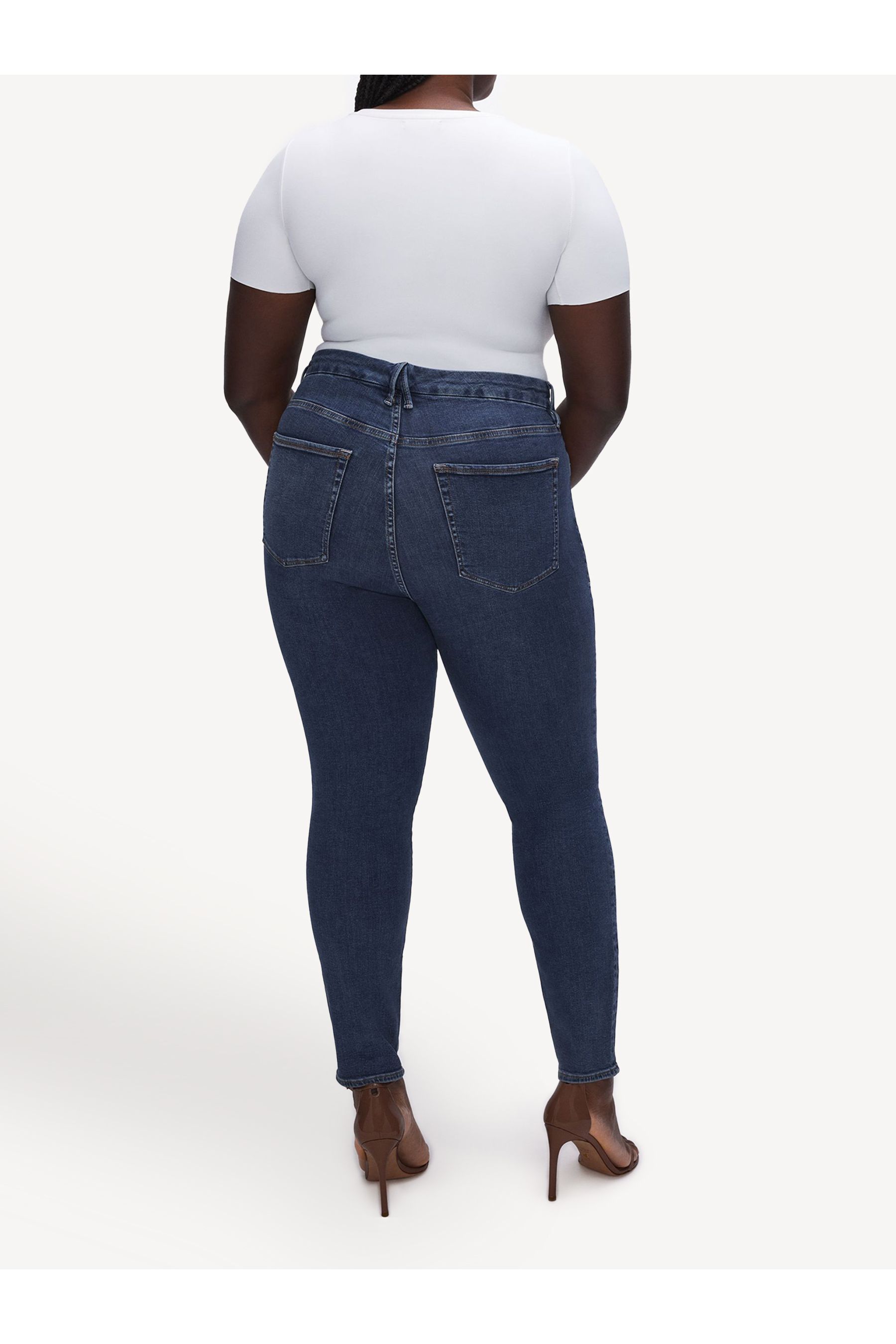 Buy Good American Blue Good Legs Skinny Jeans from the Next UK online shop