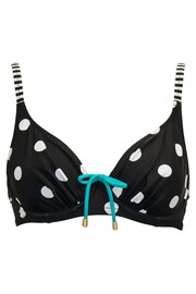 Pour Moi Black Beach House Underwired Non Padded Top - Image 3 of 4