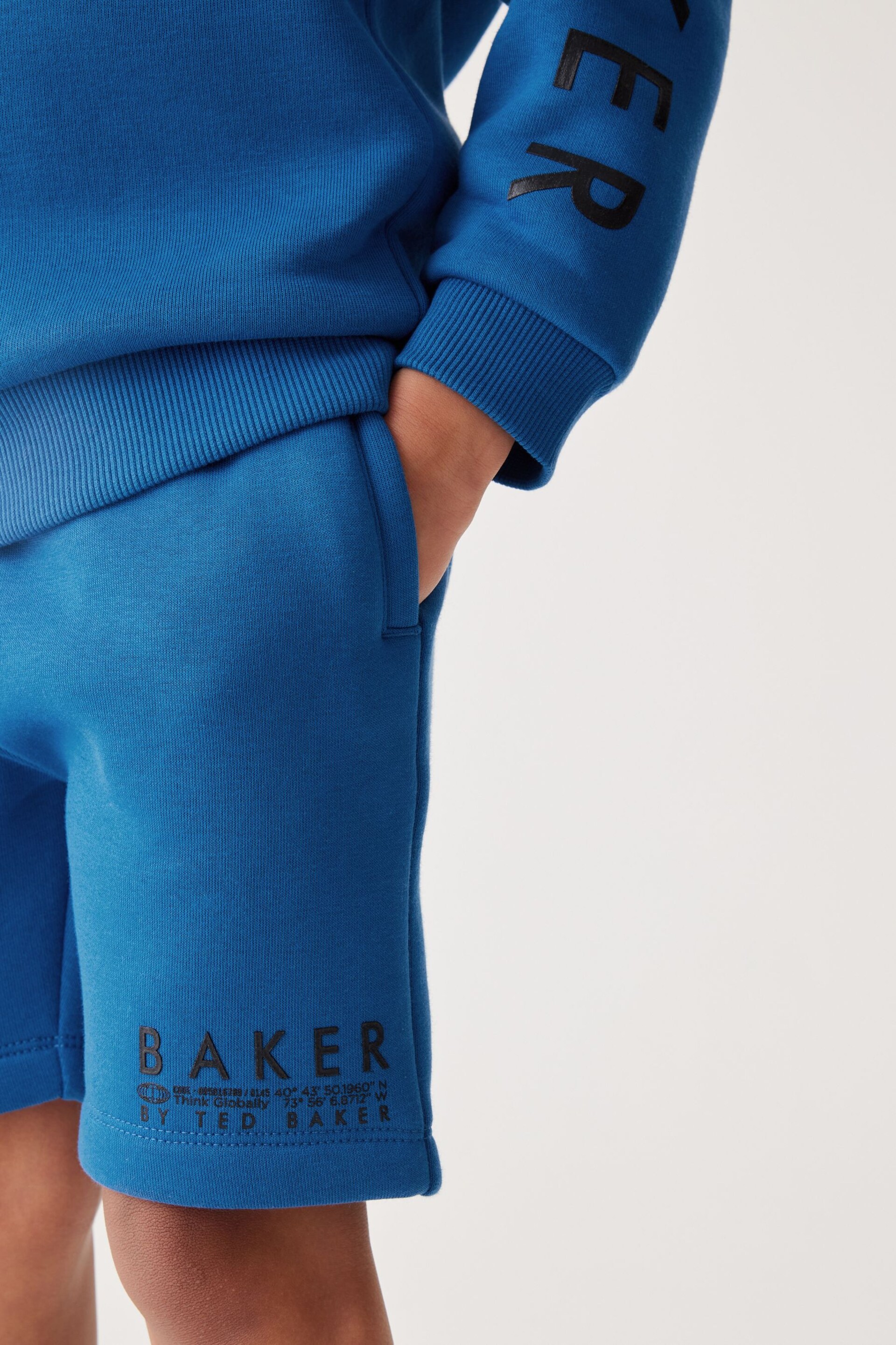 Baker by Ted Baker Seam Sweatshirt and Short Set - Image 4 of 9