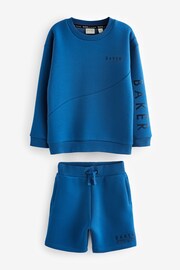 Baker by Ted Baker Seam Sweatshirt and Short Set - Image 6 of 9