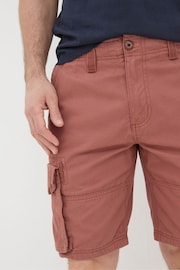 FatFace Red Breakyard Cargo Shorts - Image 3 of 4