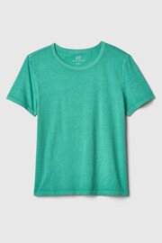 Gap Green Organic Cotton Vintage Crew Neck T-Shirt - Image 4 of 4