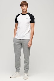 Superdry Grey Essential Logo Joggers - Image 2 of 6