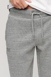 Superdry Grey Essential Logo Joggers - Image 4 of 6