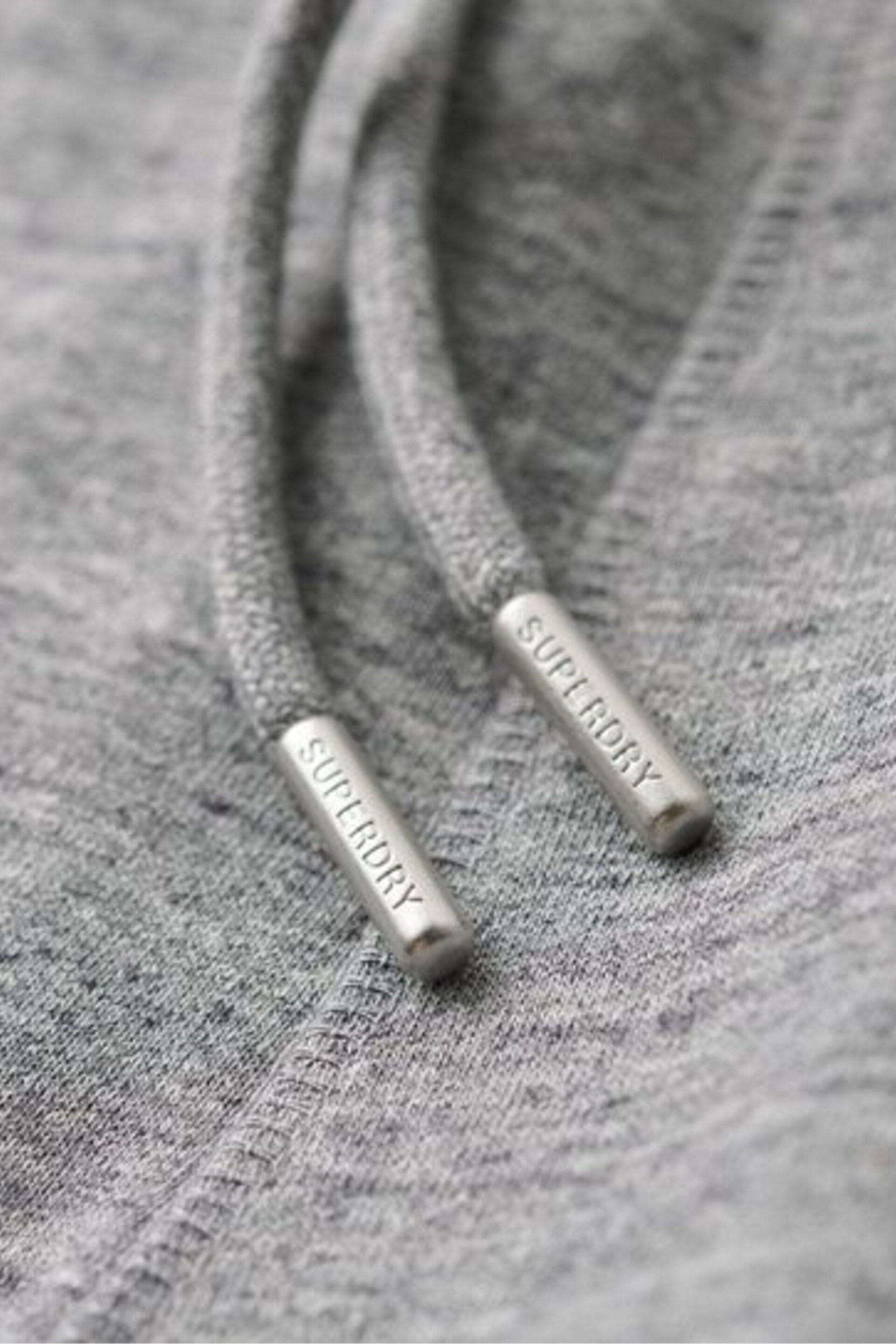 Superdry Grey Essential Logo Joggers - Image 5 of 6