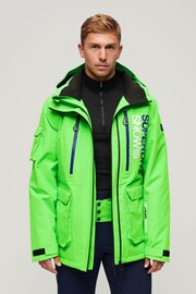 Superdry Dark Green Ski Ultimate Rescue Jacket - Image 4 of 7