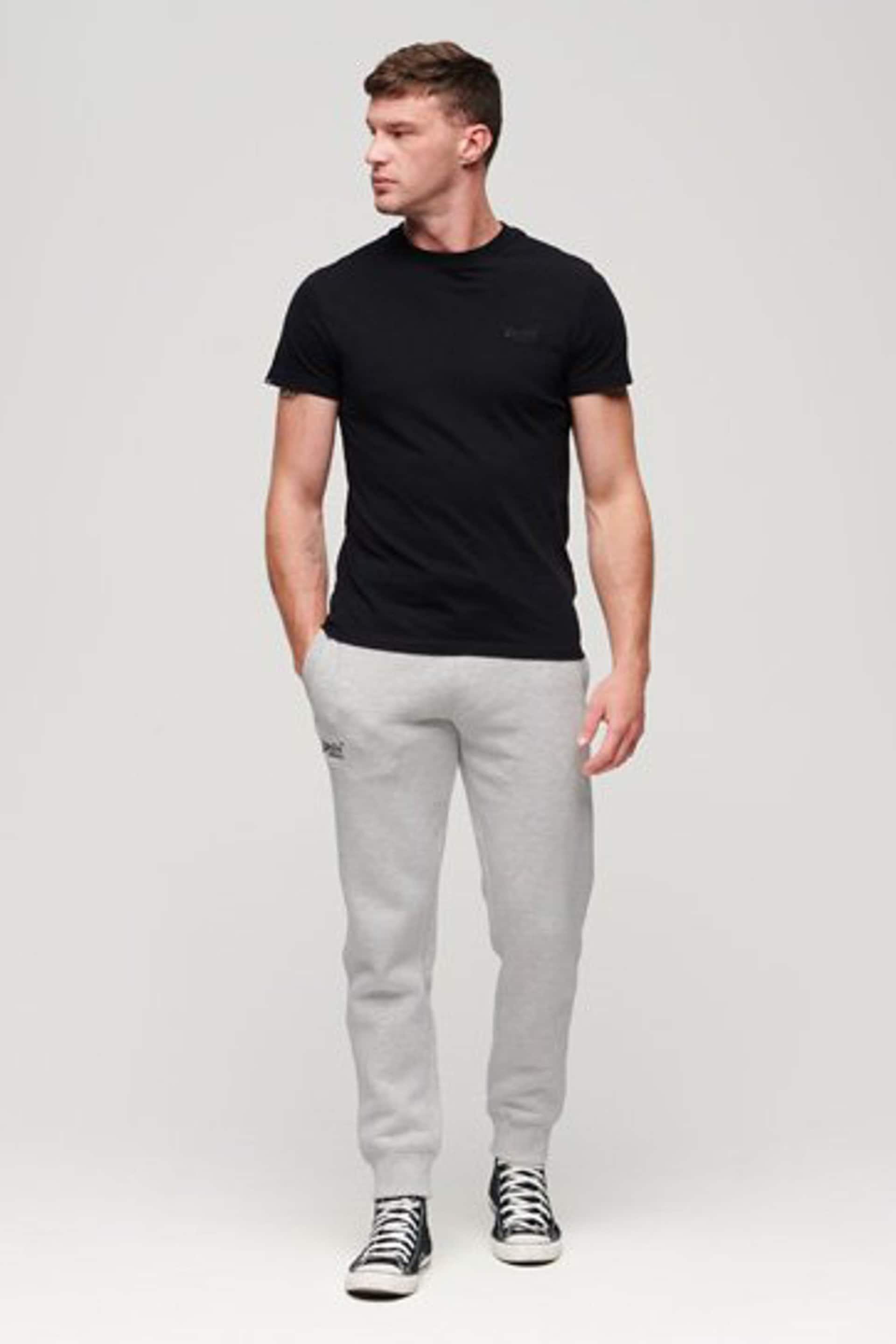 Superdry Natural Essential Logo Joggers - Image 3 of 6