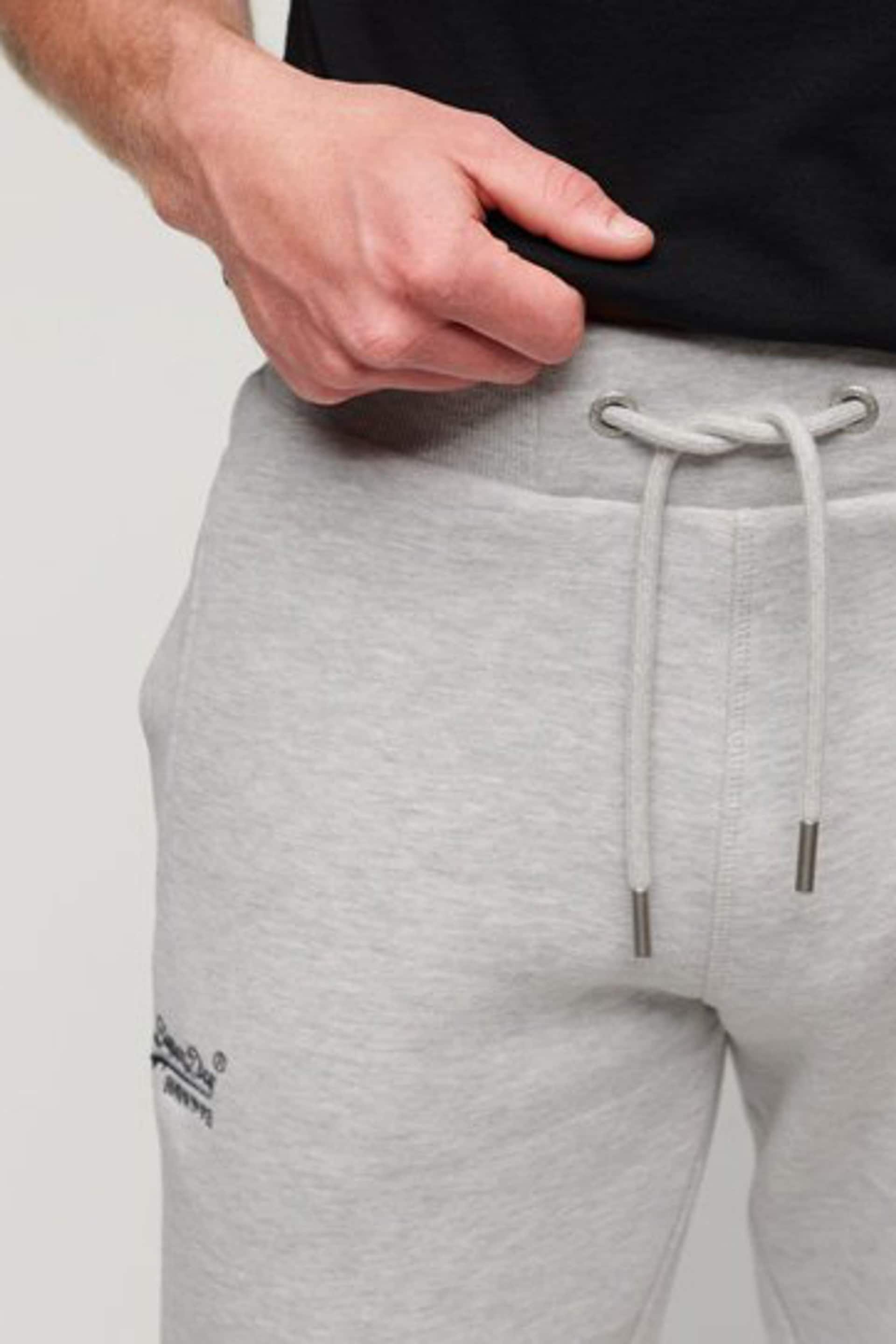 Superdry Natural Essential Logo Joggers - Image 4 of 6