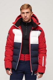 Superdry Red Ski Radar Pro Puffer Jacket - Image 1 of 6