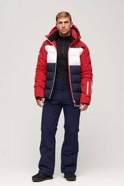 Superdry Red Ski Radar Pro Puffer Jacket - Image 4 of 6