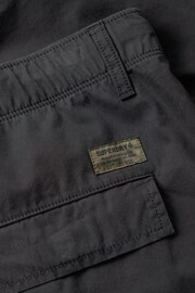 Superdry Grey Vintage Baggy Cargo Trousers - Image 6 of 7