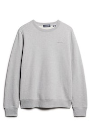 Superdry Grey Vintage Washed Sweatshirt - Image 4 of 6