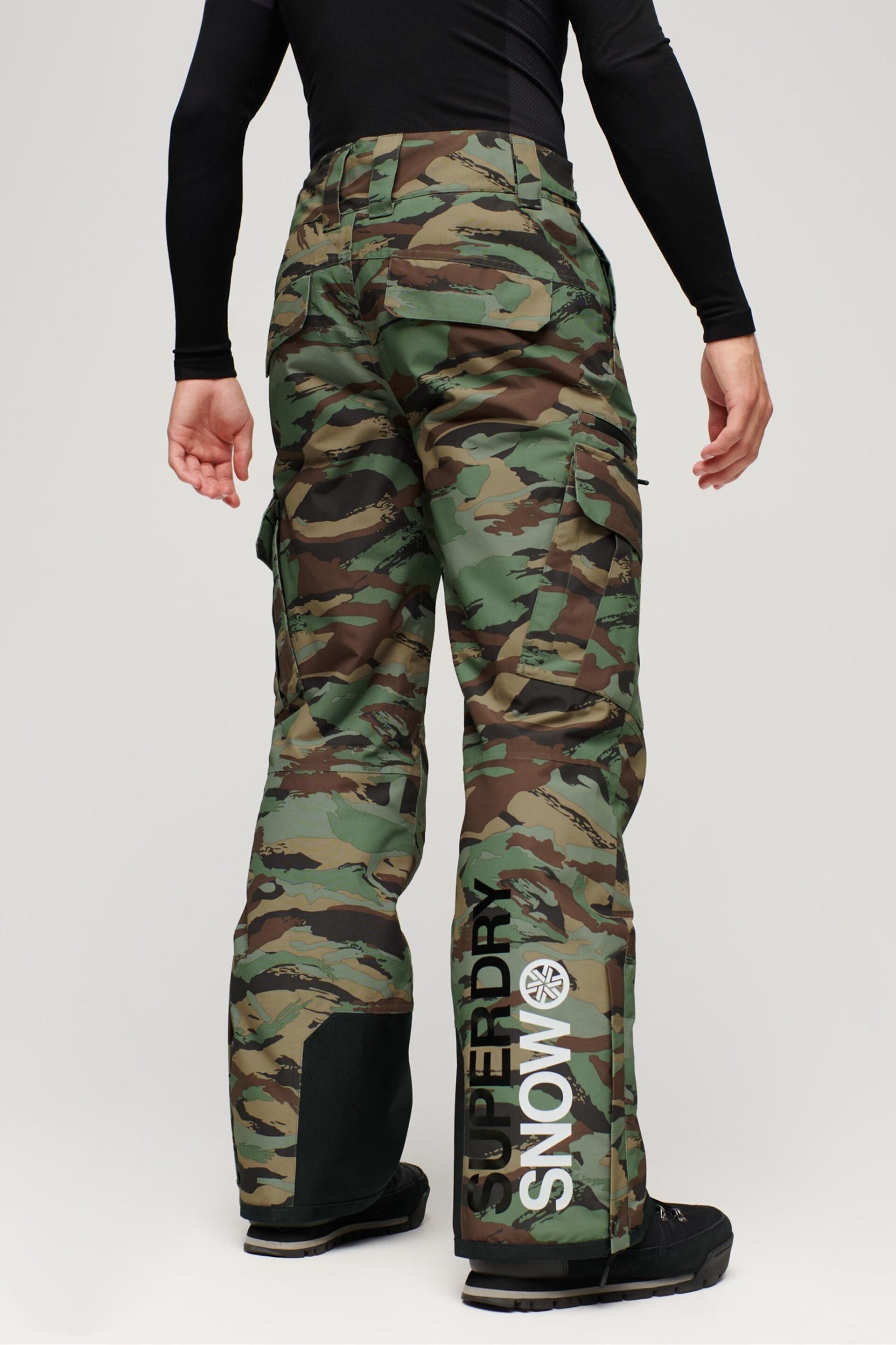 Superdry Green Ski Ultimate Rescue Trousers - Image 2 of 5
