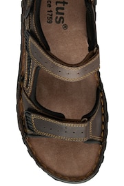 Lotus Brown Casual Mens Sandals - Image 4 of 4